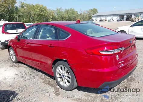 2020 Ford Fusion Se z USA, uszkodzony, nr VIN 3FA6P0HD3LR126697